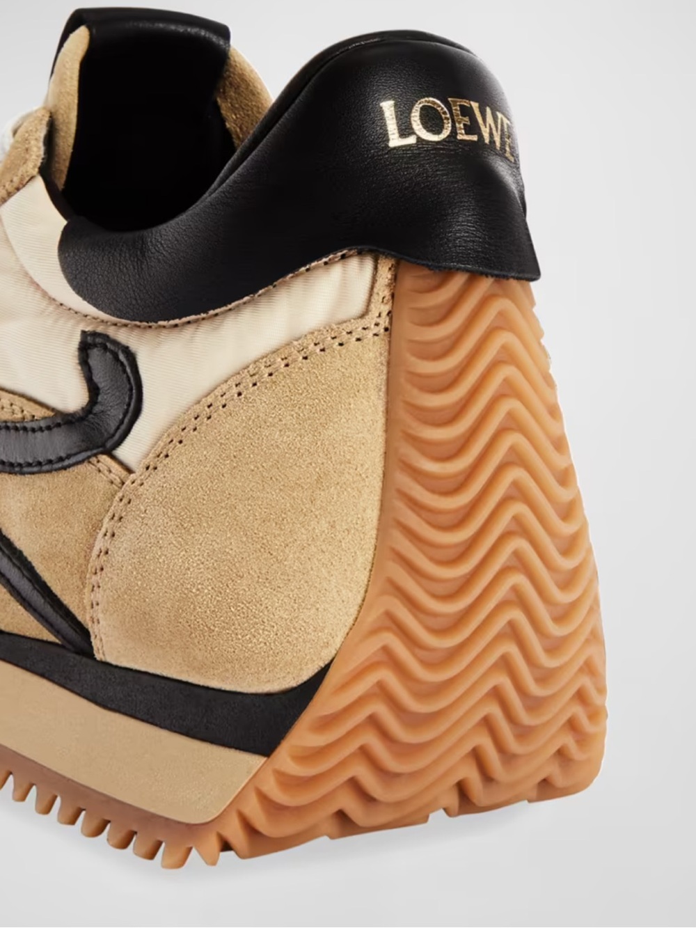 LOEWE Flow Runner Suede And Leather Sneakers Size 41. - Picture 10 of 14